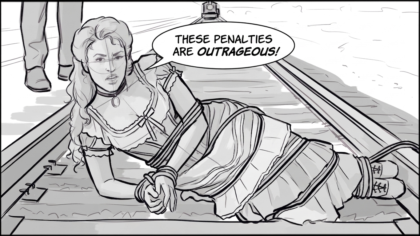 Comedy - Speech Bubbles - storyboard frame 4 by Dakota Warren